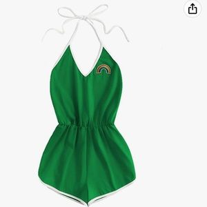 Green romper